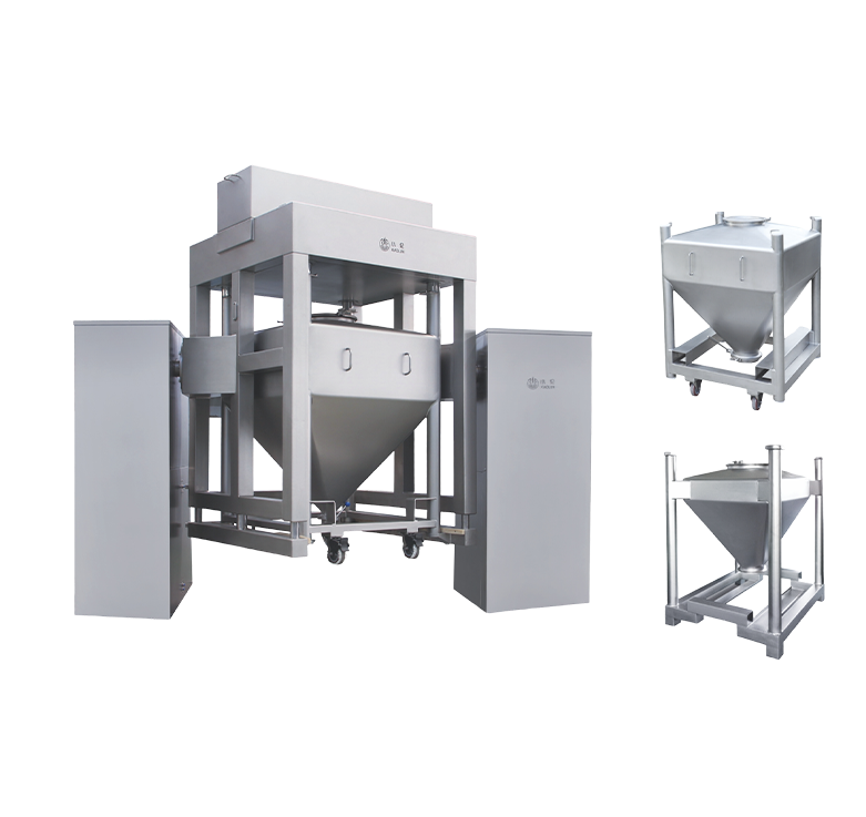 HFD 系列对夹式料斗混合机